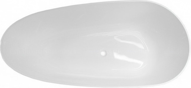 Ванна из искусственного мрамора Эстет Альба 163.5x81 / ФР-00018169