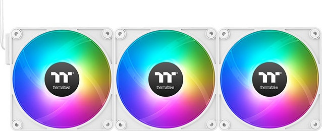 Набор вентиляторов для корпуса Thermaltake CT120 EX Sync ARGB / CL-F190-PL12SW-A (белый)