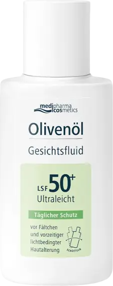 Флюид для лица Medipharma Cosmetics Olivenol сверхлегкий против морщин SPF50 (50мл)