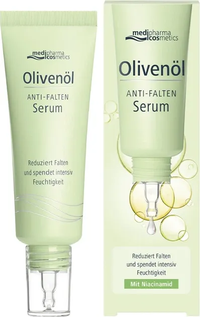 Сыворотка для лица Medipharma Cosmetics Olivenol против морщин (30мл) — фото 2