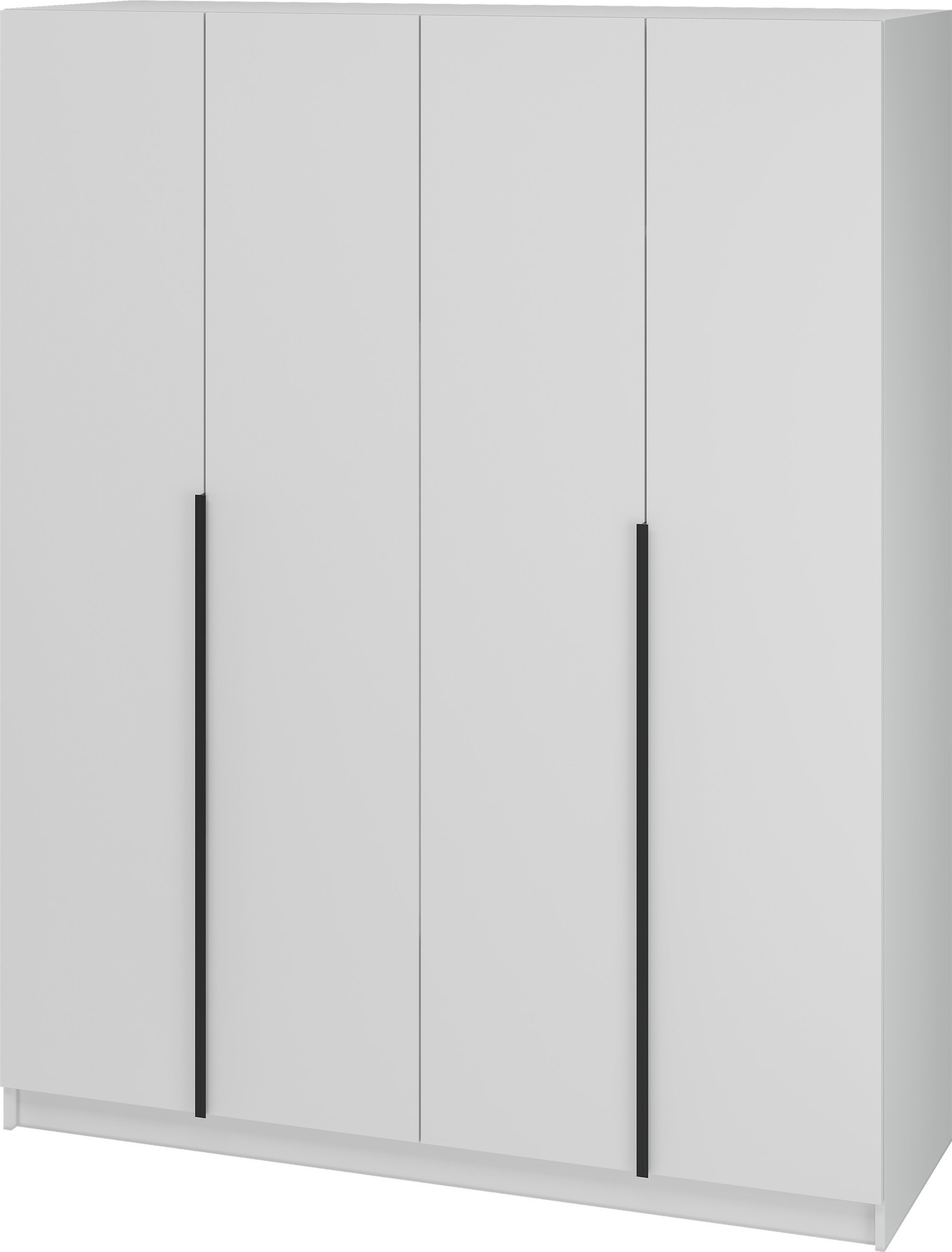 Шкаф Тащи в дом Лион 03 (белый/белый)