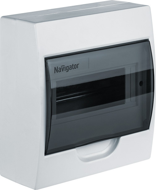 Бокс пластиковый Navigator NSS-DBW-8-WH-IP41 / 93794 — фото 2