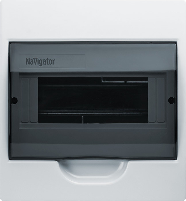 Бокс пластиковый Navigator NSS-DBW-8-WH-IP41 / 93794