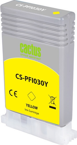 Картридж Cactus CS-PFI030Y