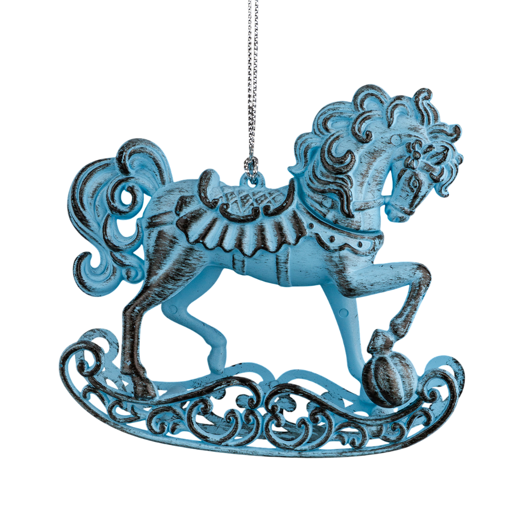 Елочная игрушка Erich Krause Decor. Лошадка-качалка / 64390