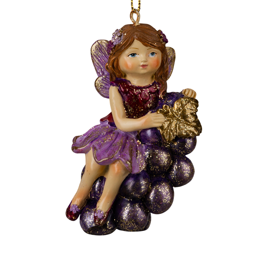 Елочная игрушка Erich Krause Decor. Фея на винограде / 64524