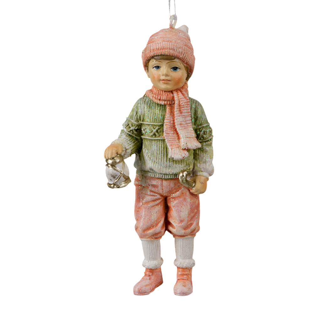 Елочная игрушка Erich Krause Decor. Мальчик с фонарем / 64535