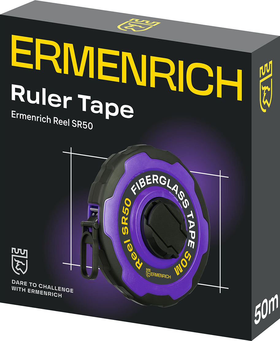 Мерная лента Ermenrich Reel SR50 / 86177 (фиолетовый) — фото 2
