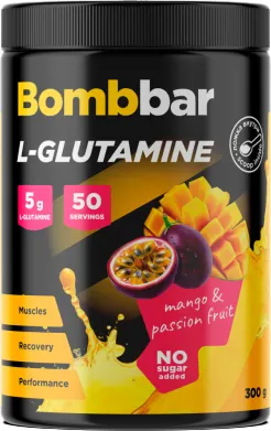L-глютамин Bombbar Манго-маракуйя (300г)