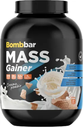 Гейнер Bombbar Сливочный пломбир (2700г)