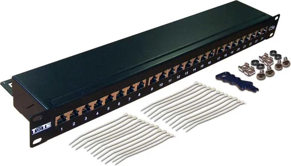 Патч-панель Lanmaster TWT-PP24STP/6