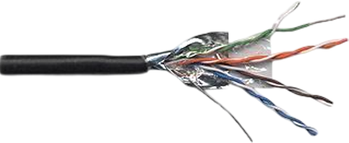 Кабель Lanmaster LAN-5EFTP-OUT (305м, черный)