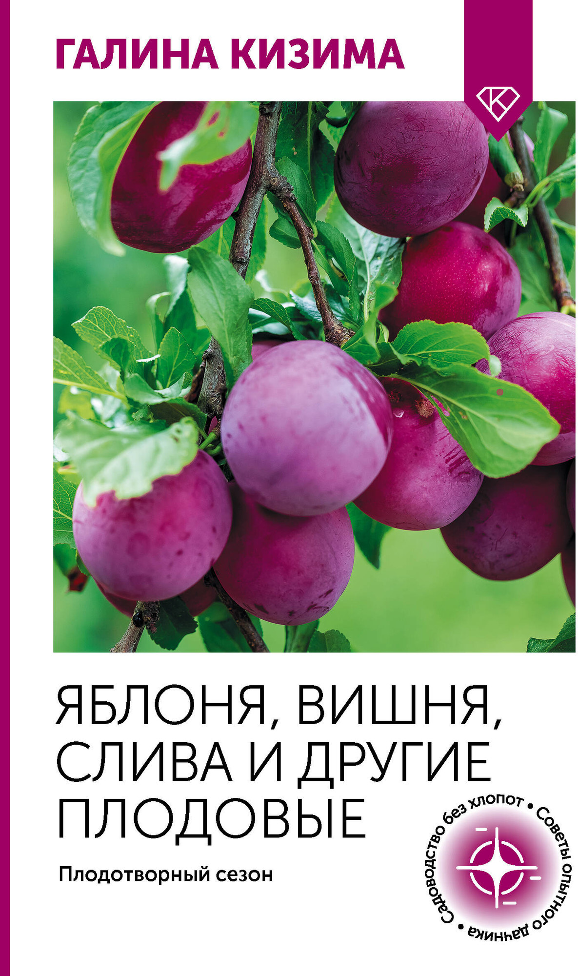 Книга АСТ Яблоня, вишня, слива и другие плодовые (Кизима Галина 9785171806118)