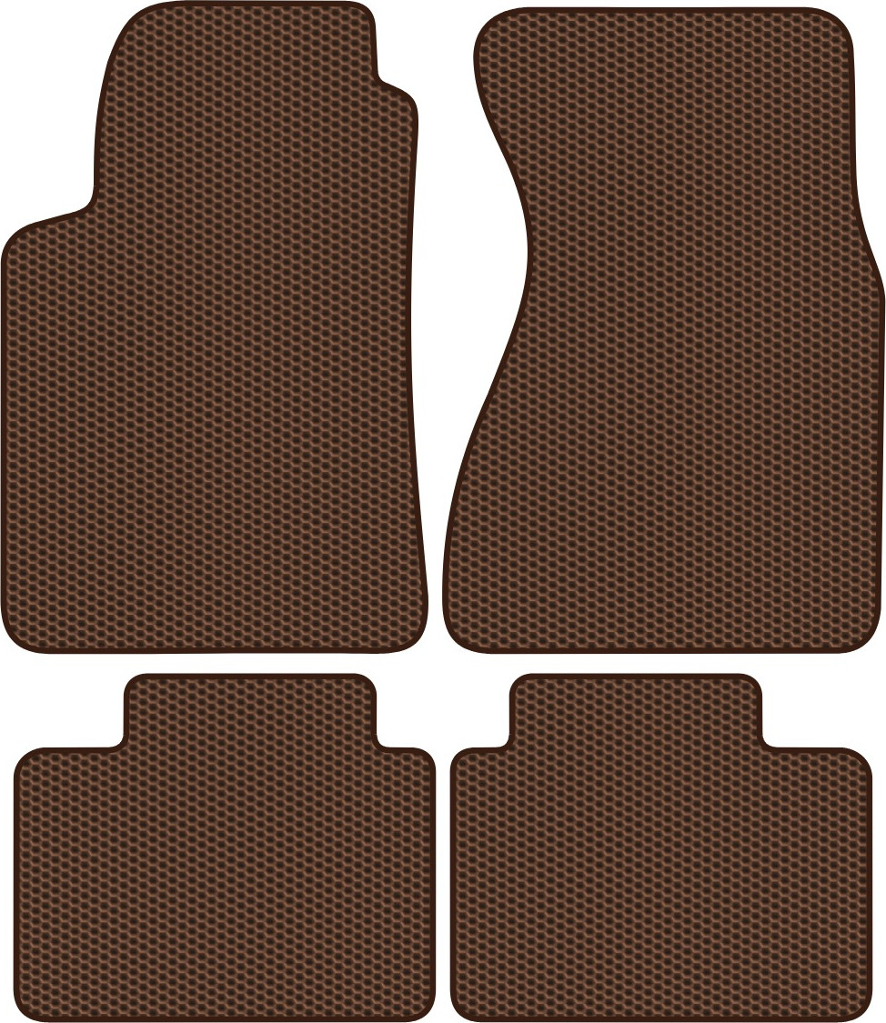 Комплект ковриков для авто Alicosta 0106_1-кор для Audi A8 I седан/D2 1994-2002 (EVA соты, коричневый)