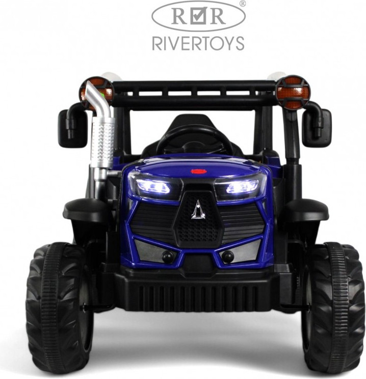 Детский автомобиль RiverToys B222CP (синий) — фото 4