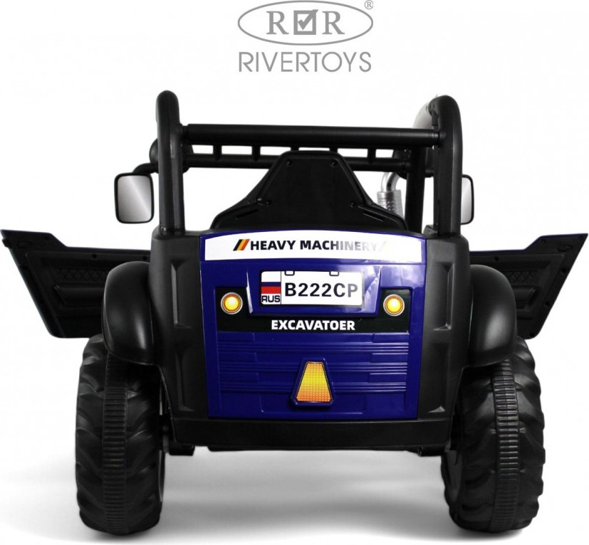 Детский автомобиль RiverToys B222CP (синий) — фото 3