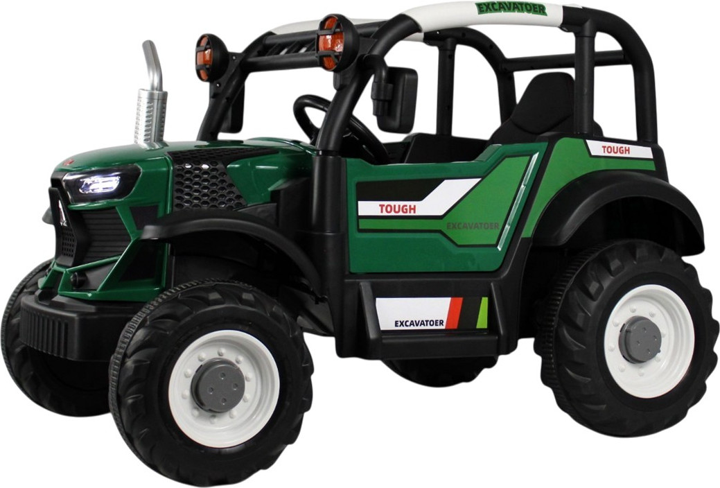 Детский автомобиль RiverToys B222CP (темно-зеленый)