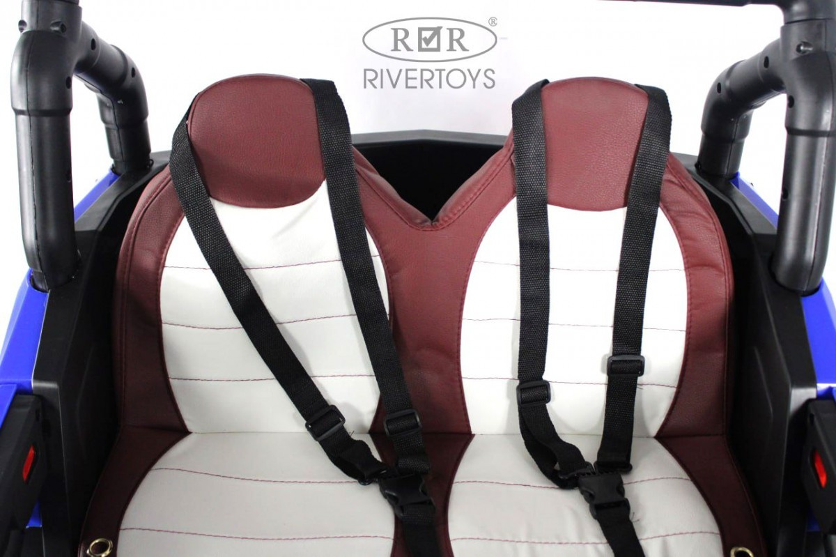 Детский автомобиль RiverToys М999БХ (синий) — фото 2