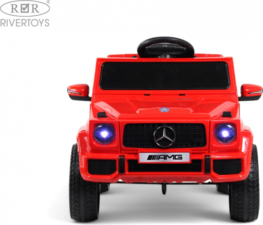 Детский автомобиль RiverToys Mercedes-AMG G63 / G222GG (красный) — фото 3