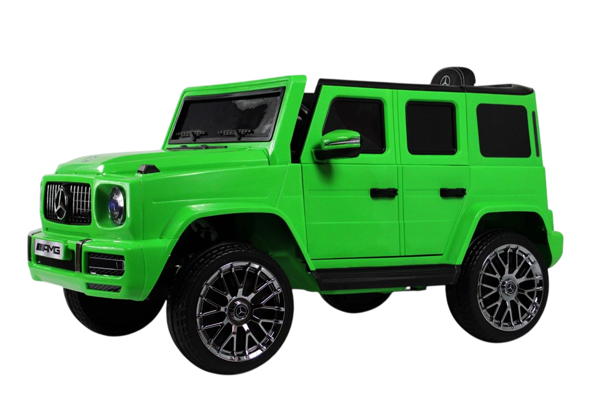 Детский автомобиль RiverToys Mercedes-AMG G63 4WD / G333GG (зеленый)