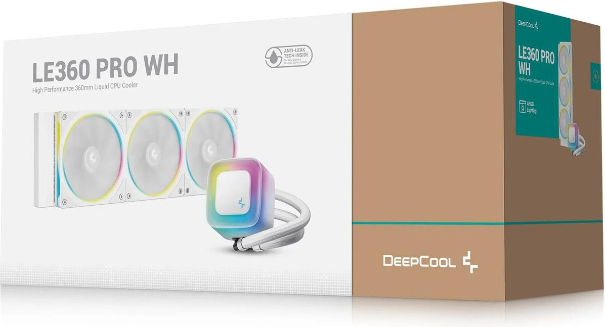 Кулер для процессора Deepcool LE360 Pro ARGB (R-LE360PRO-WHAMMC-G-1) — фото 6