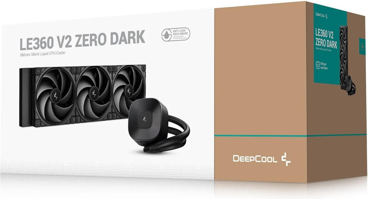 Кулер для процессора Deepcool LE360 V2 Zero (R-LE360ZERO-BKLNMD-G-1) — фото 6