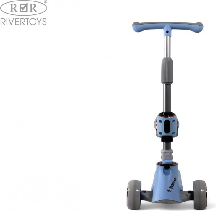 Беговел RiverToys HB-008 (синий) — фото 5