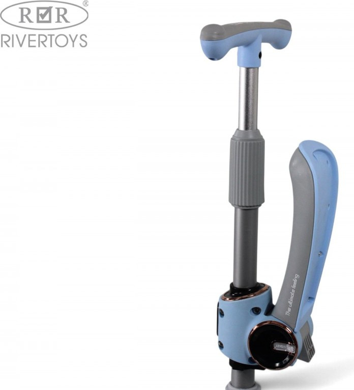 Беговел RiverToys HB-008 (синий) — фото 2