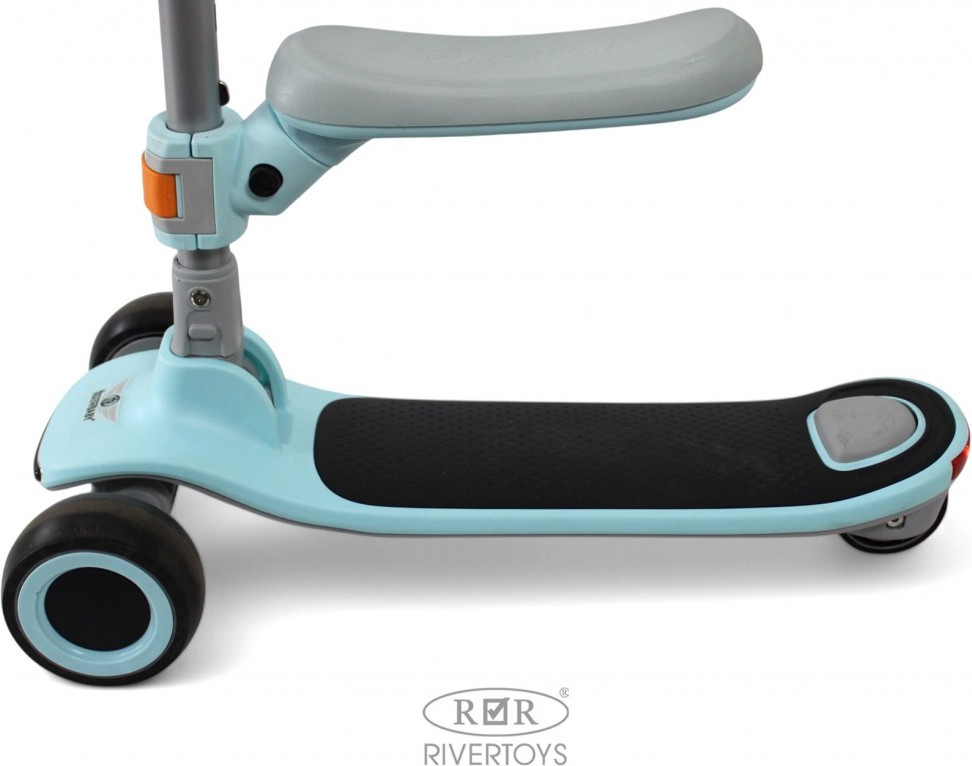 Беговел RiverToys HB-009 (синий) — фото 5