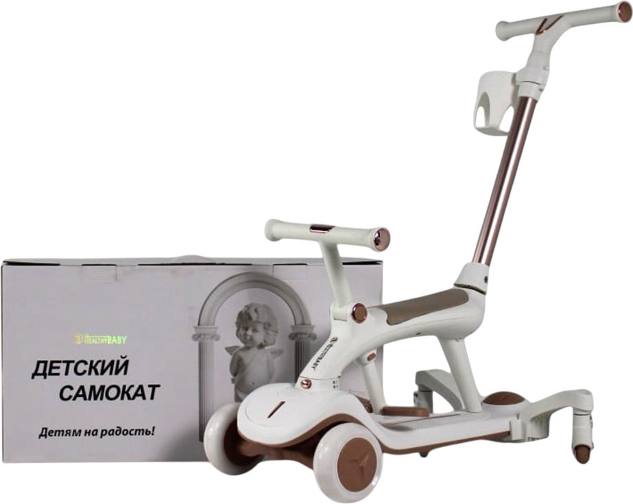 Беговел RiverToys HB-111 (белый)