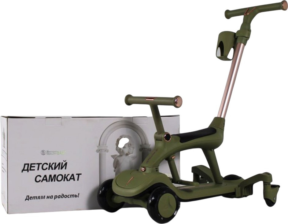 Беговел RiverToys HB-111 (зеленый)