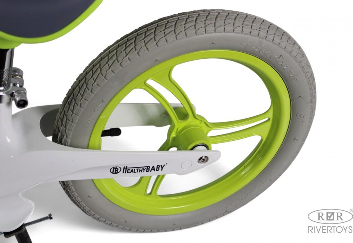 Беговел RiverToys HB-555-14 (светло-зеленый) — фото 5