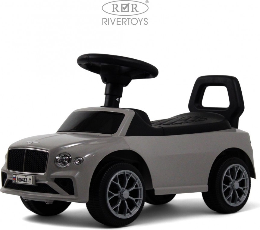 Каталка детская RiverToys Z004ZZ-T (серый) — фото 2