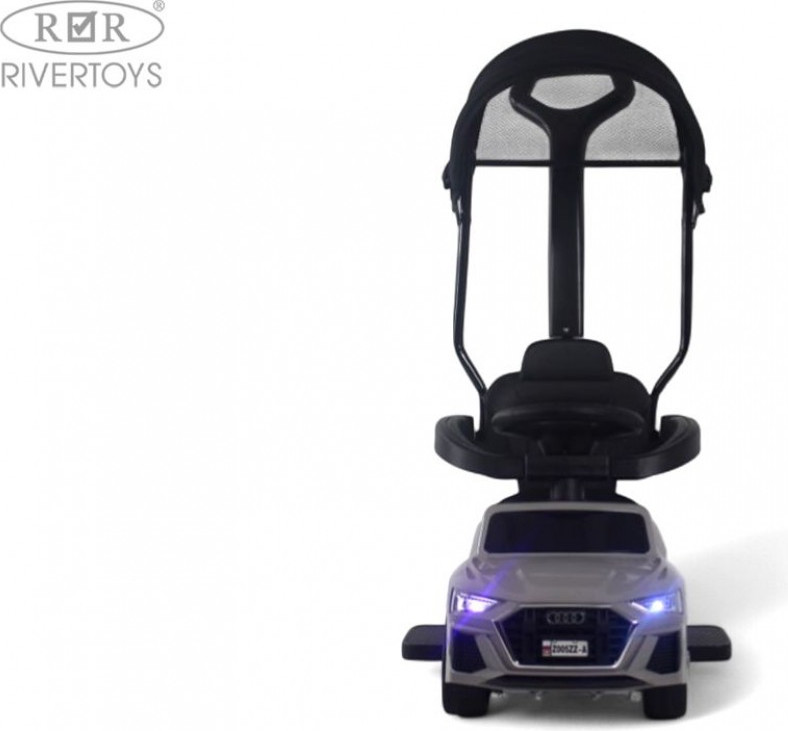 Каталка детская RiverToys Z005ZZ-A (серый) — фото 3