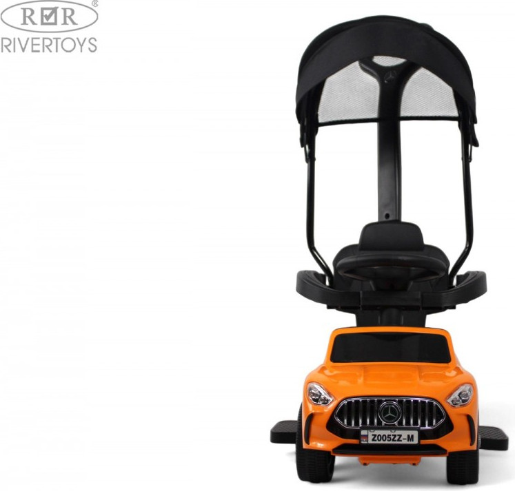 Каталка детская RiverToys Z005ZZ-M (оранжевый) — фото 3