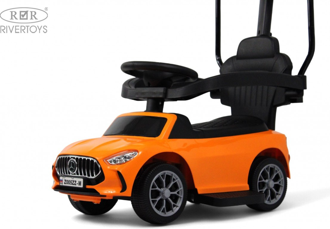 Каталка детская RiverToys Z005ZZ-M (оранжевый) — фото 6