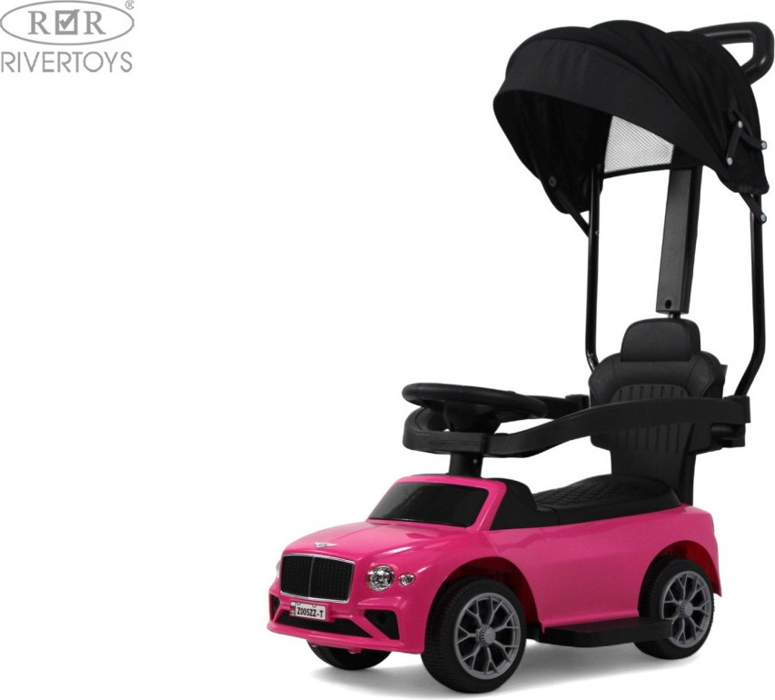 Каталка детская RiverToys Z005ZZ-T (розовый) — фото 4