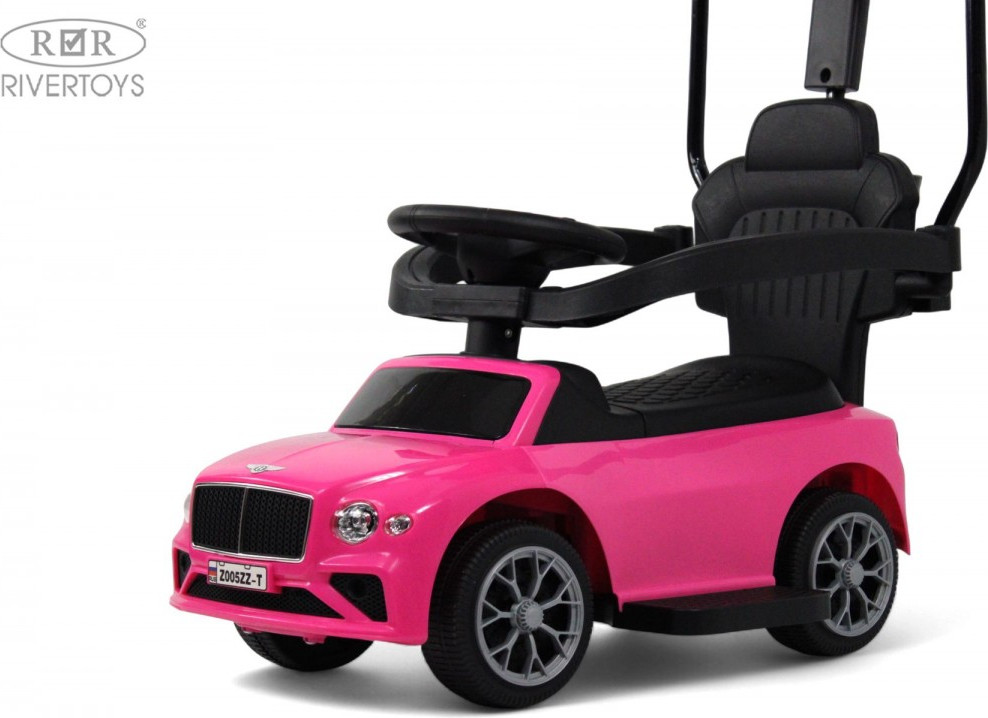 Каталка детская RiverToys Z005ZZ-T (розовый) — фото 5