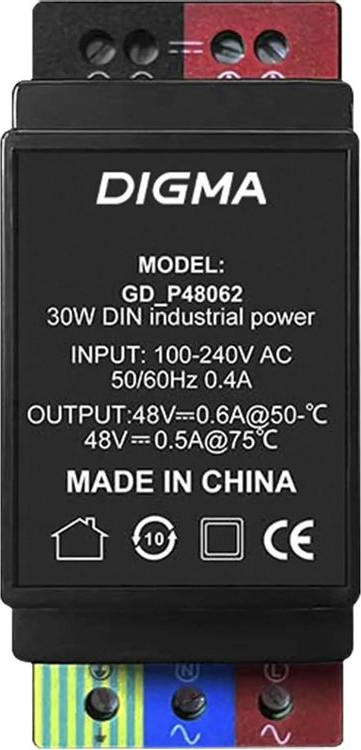 Блок питания для камеры видеонаблюдения Digma DPS48030