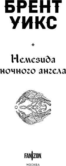 Художественная книга Fanzon Немезида ночного ангела, твердая обложка (Уикс Брент) — фото 2