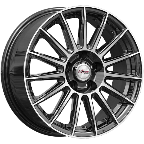 Литой диск iFree Азур 16x6.5" 5x110мм DIA 67.1мм ET 38мм Блэк джек
