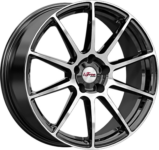 Литой диск iFree Винзор 18x7" 5x114.3мм DIA 67.1мм ET 33мм Блэк джек