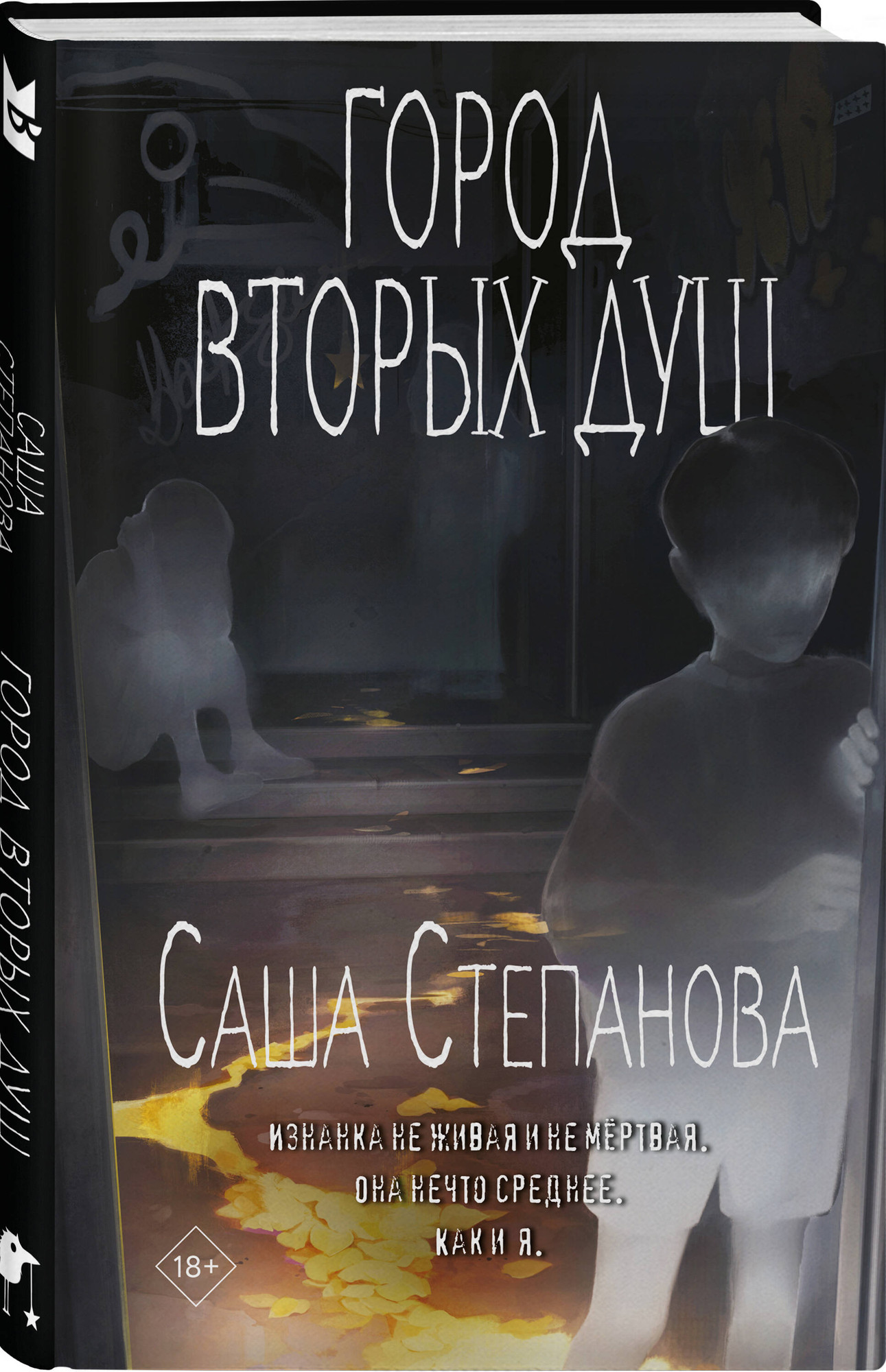 Набор художественных книг Черным-бело Двоедушники. Город вторых душ (Степанова С. 9785042353376) — фото 3