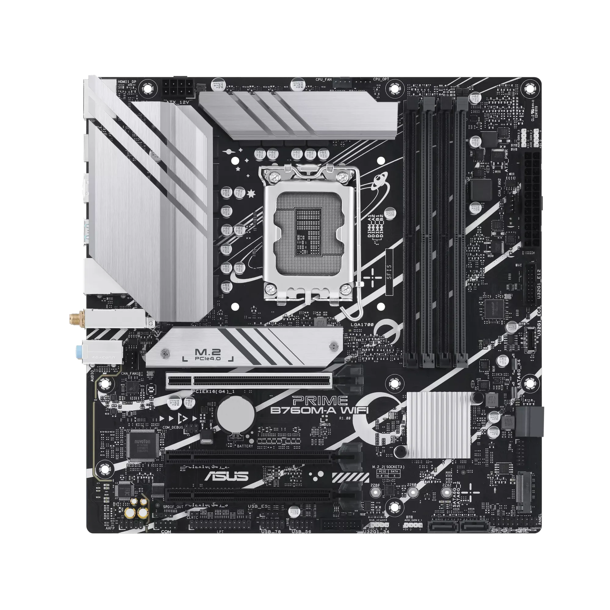 Материнская плата Asus Prime B760M-A WiFi