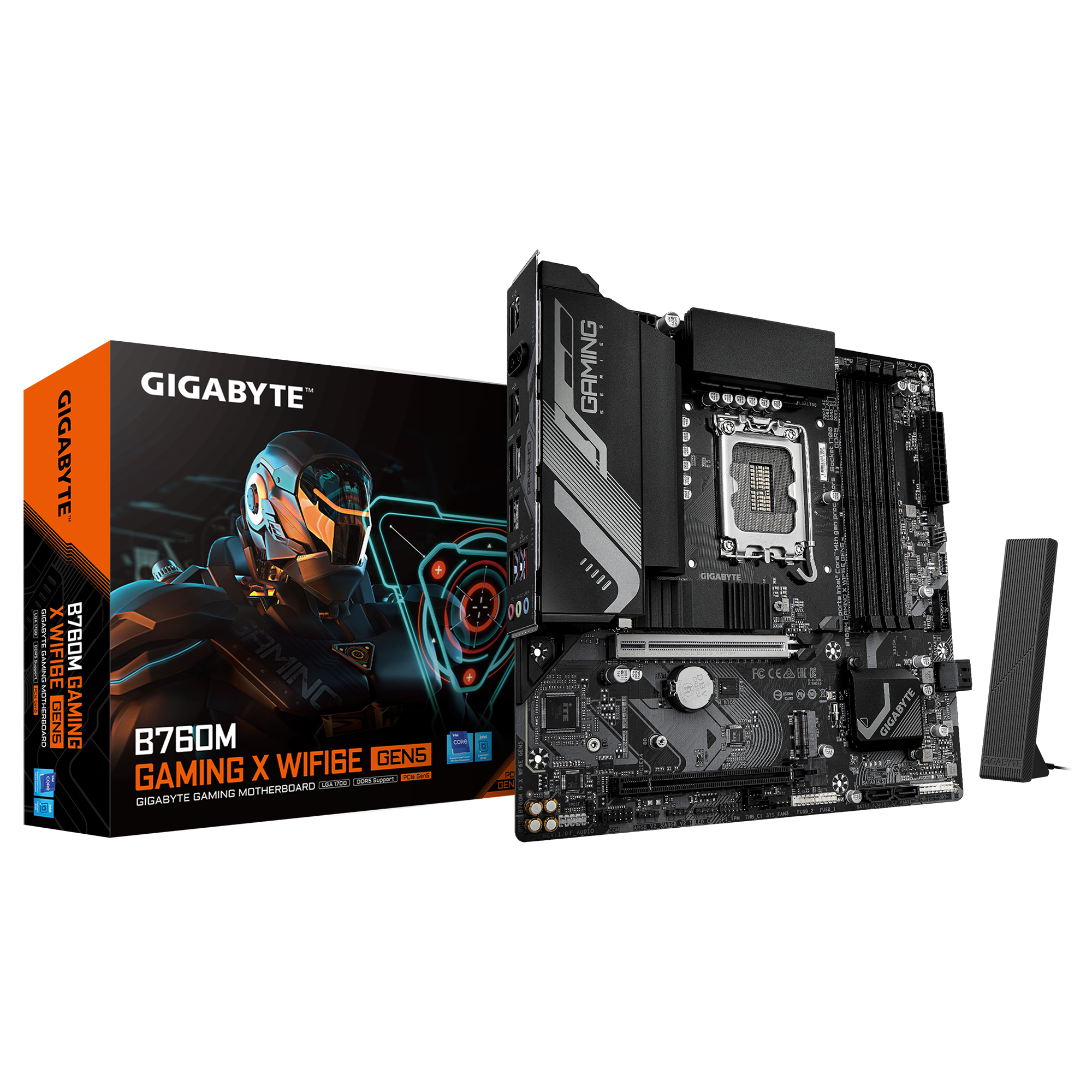 Материнская плата Gigabyte B760M Gaming X WIFI6E GEN5 — фото 4