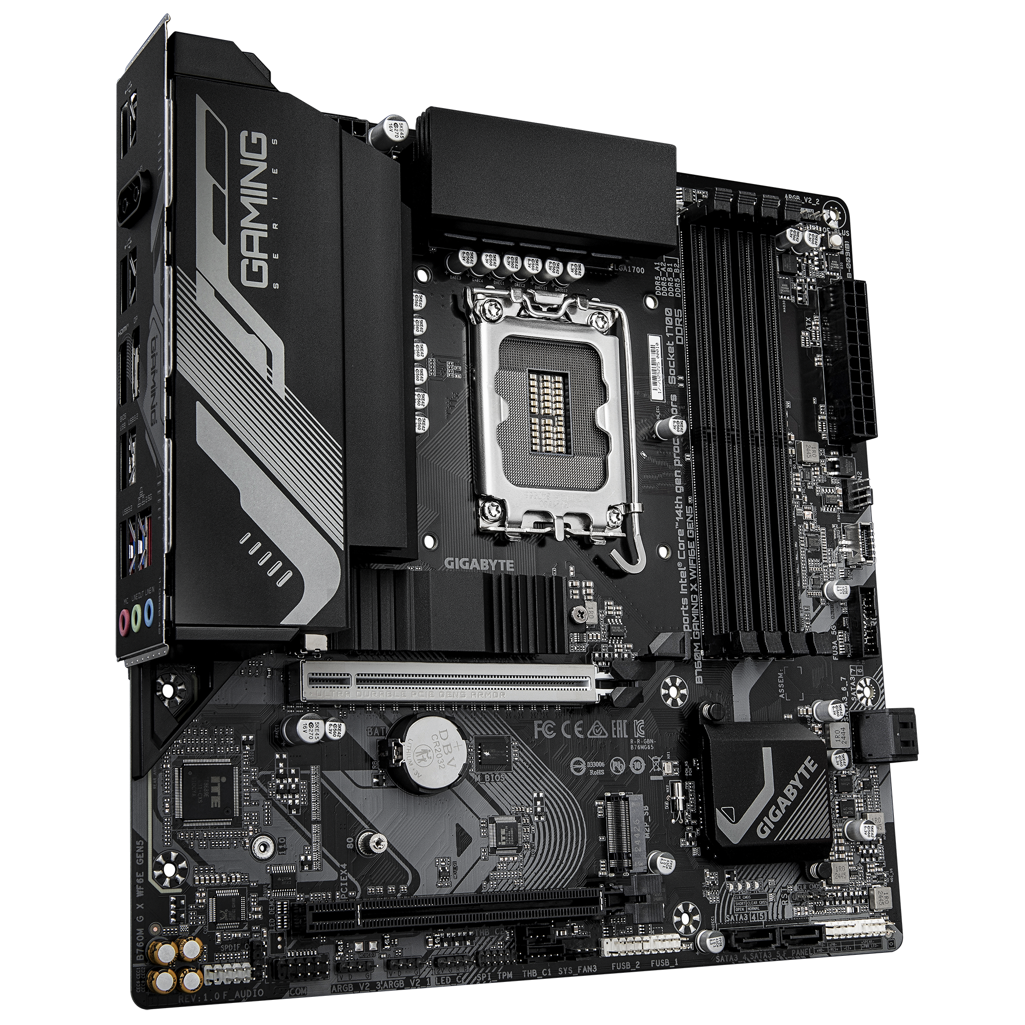 Материнская плата Gigabyte B760M Gaming X WIFI6E GEN5 — фото 2