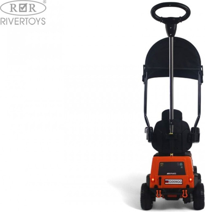 Детский автомобиль RiverToys G009GG (оранжевый) — фото 4
