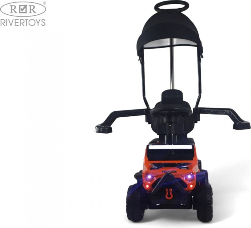Детский автомобиль RiverToys G009GG (оранжевый) — фото 3