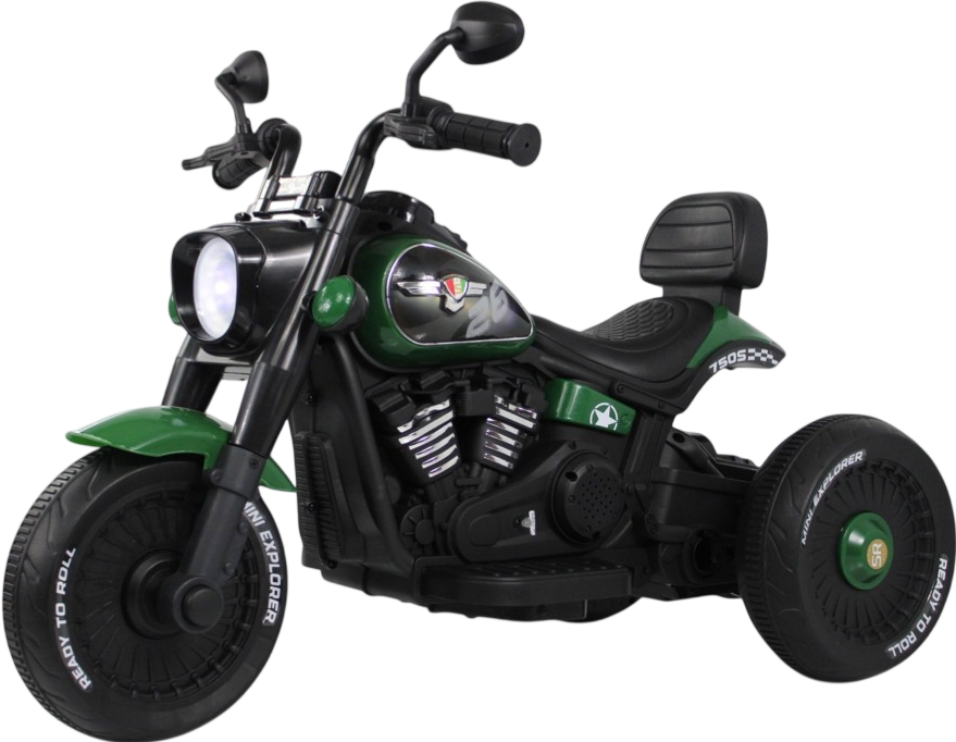 Детский автомобиль RiverToys G500GG (зеленый)