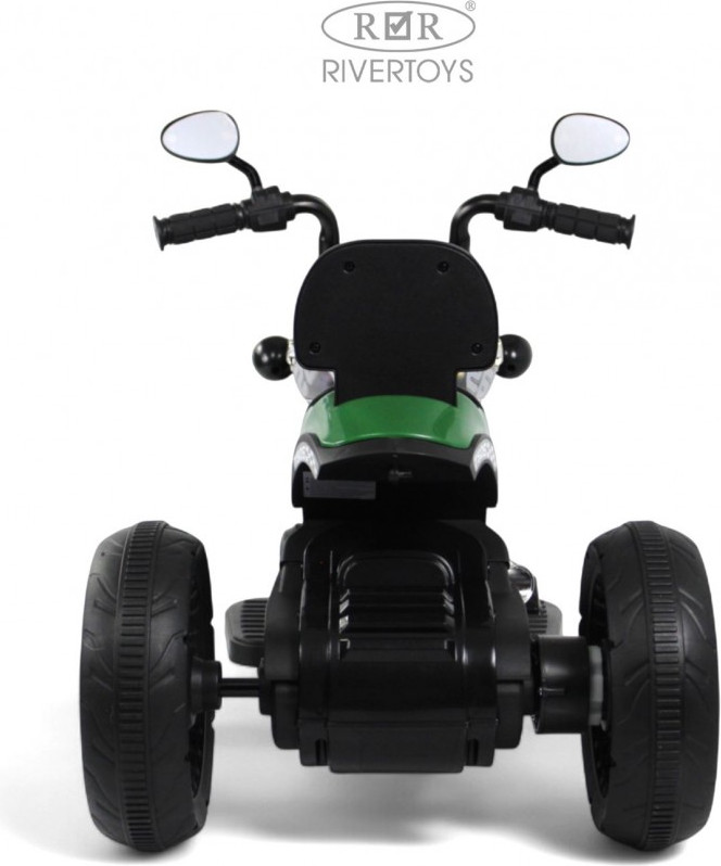 Детский автомобиль RiverToys G500GG (зеленый) — фото 4
